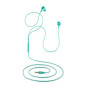 Auriculares NGS Cross Drift Intraurales Menta – Micrófono y Jack 3,5 mm