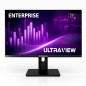 Monitor Enterprise UltraView 27" – QHD IPS, 120Hz, USB-C, ergonómico