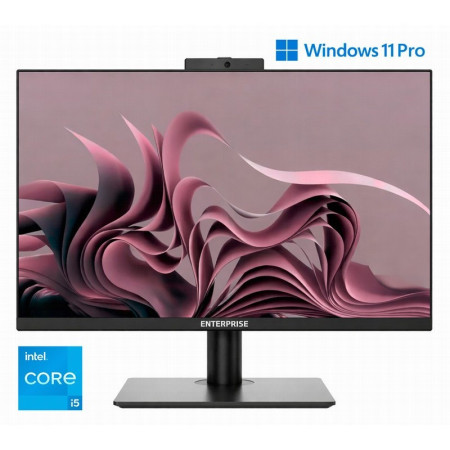 Ordenador All in One Enterprise Doha 24 pulgadas i5 16GB 512GB SSD Windows 11 Pro negro