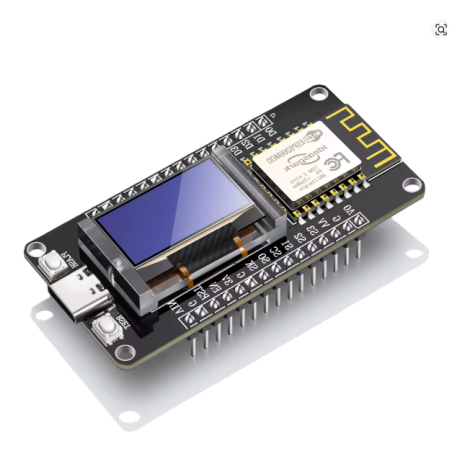 Placa ESP8266 NodeMCU OLED 0,96" CH340 USB-C | Kanaryzon